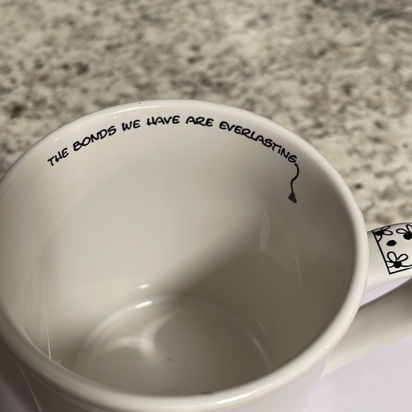 Maid of honor mug with 3D people and heart - Picture 4 of 5